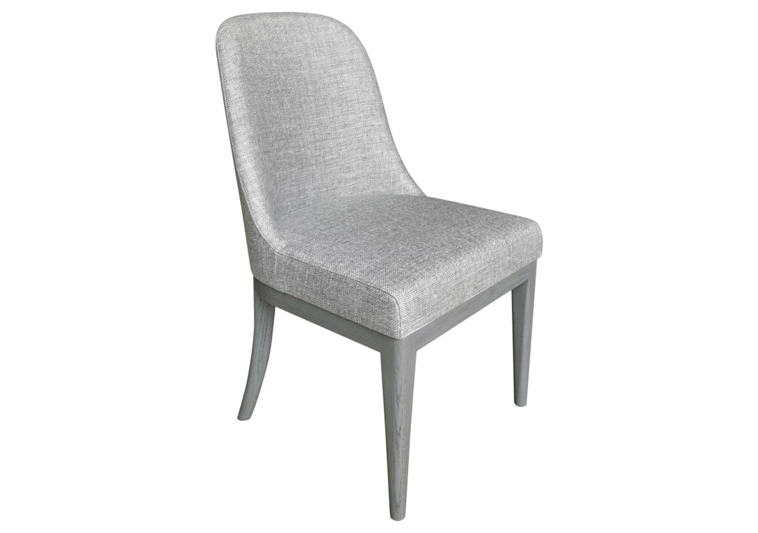 Contemporary Classic Design High Back Grey Dining Chair Solo HC28