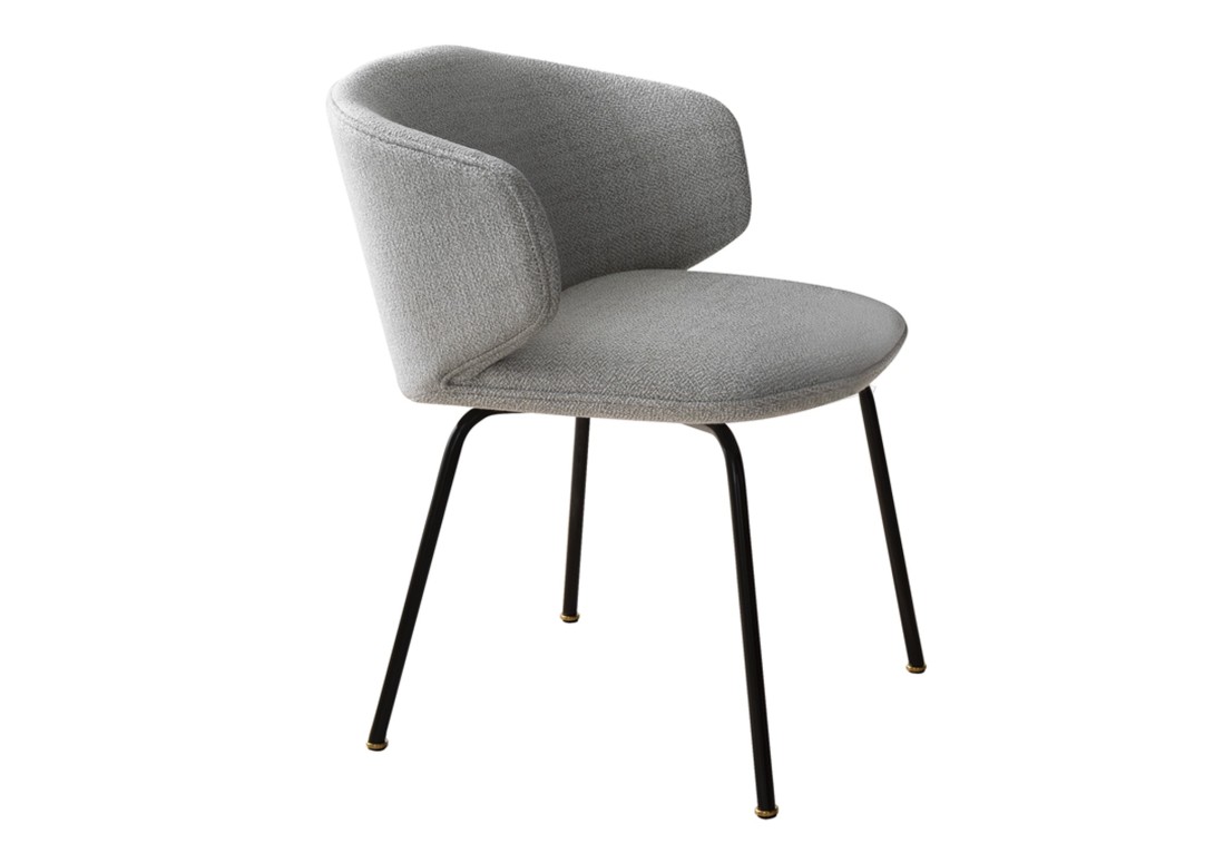 HC28 COSMO: Bola Side Chair in Mellea 9 fabric