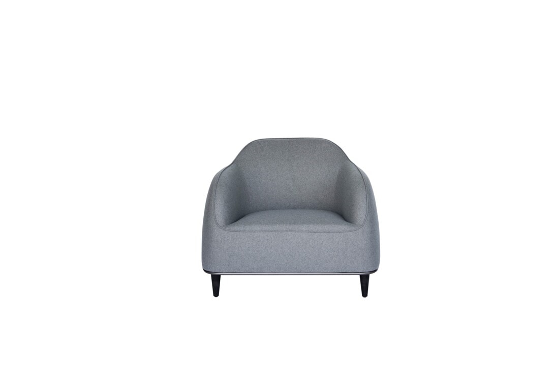 HC28: Bear Armchair in Grey Muse