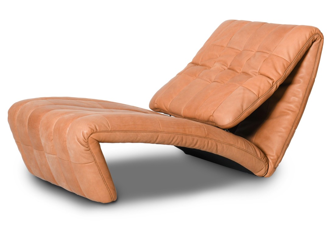 de Sede: DS-266 Recliner Chair in Naturale Cuoio