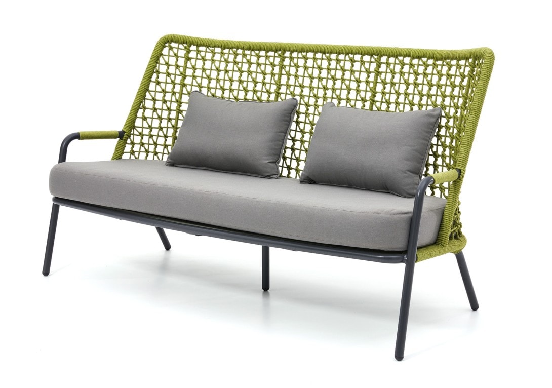Kun Design Banyan Tree 2 Seater Sofa in Anthracite, Sand and Sumbrella-10029