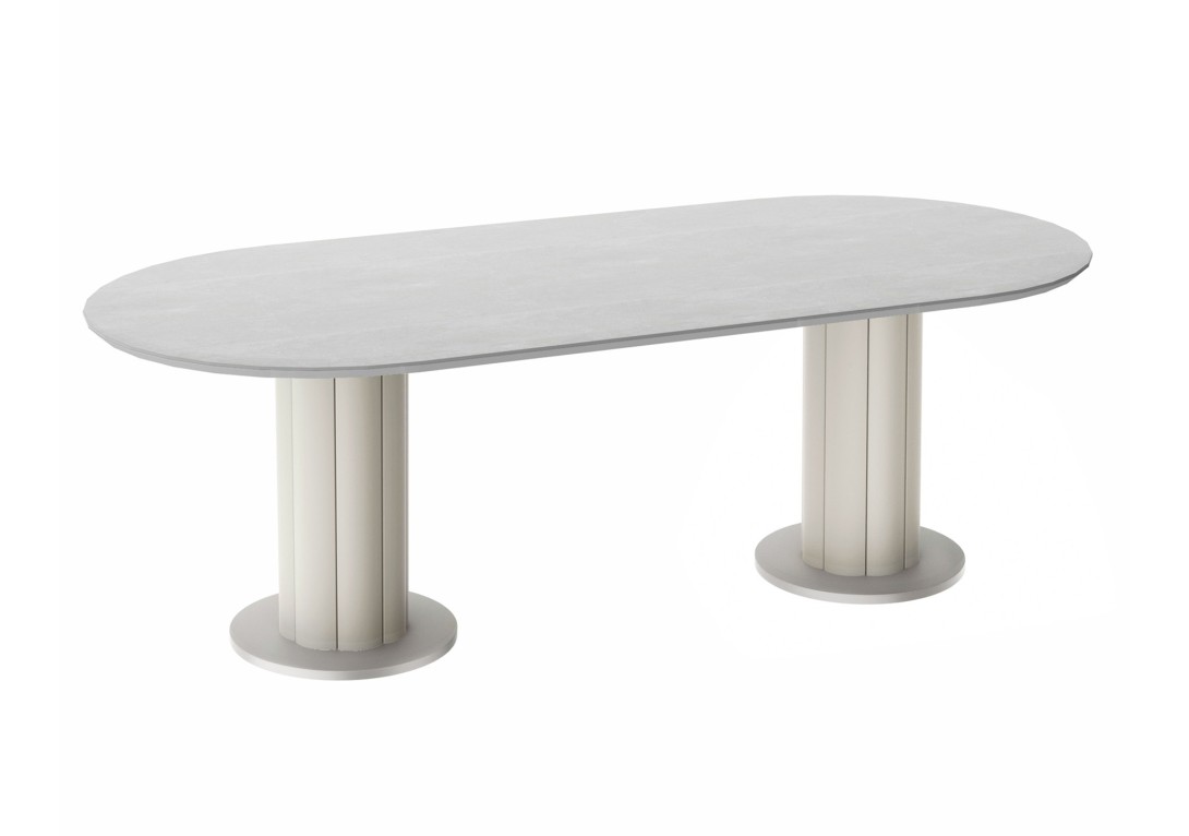 Lotus Oval Dining Table