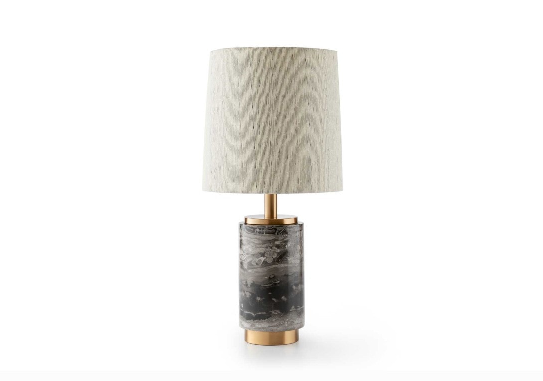 DOMO Home: Axe Table Lamp in Black Coffee Bronze