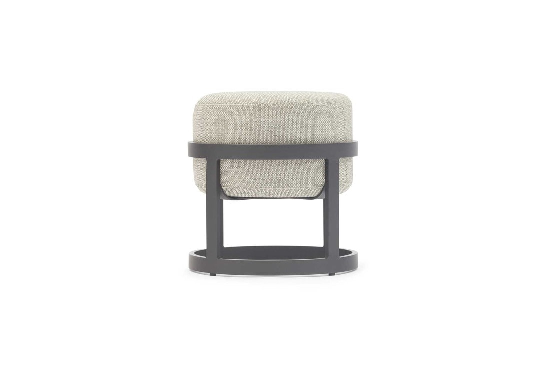 DOMO Home Totem Stool Charcoal stackable outdoor furniture