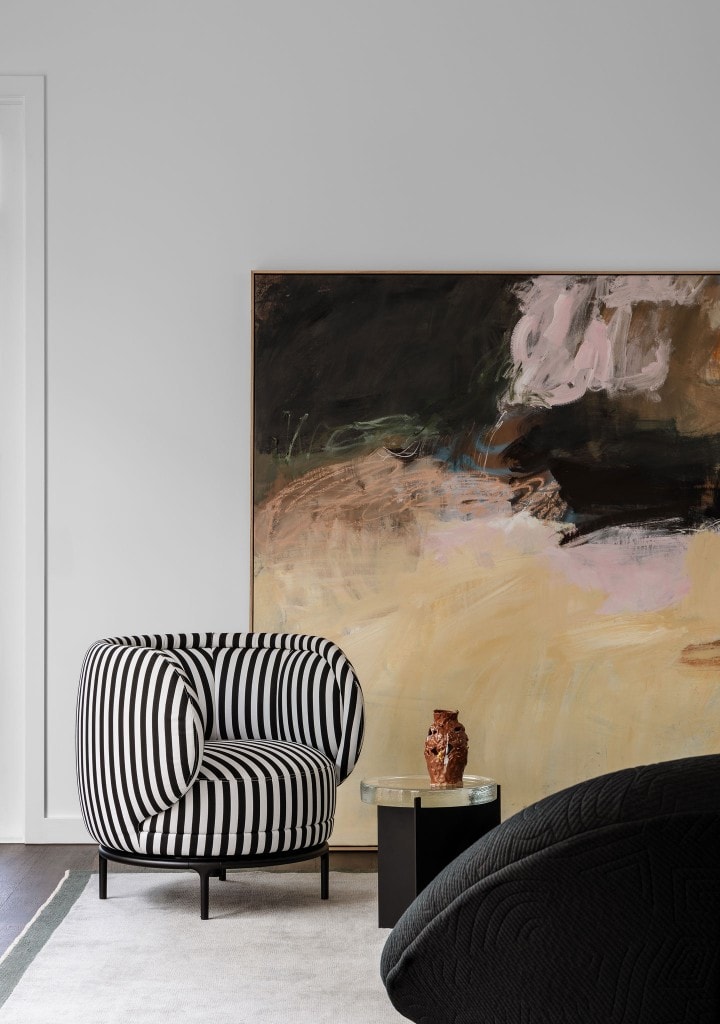 South Yarra Residence by Alesi Group, featuring Wittmann Vuelta Armchair exclusive to DOMO